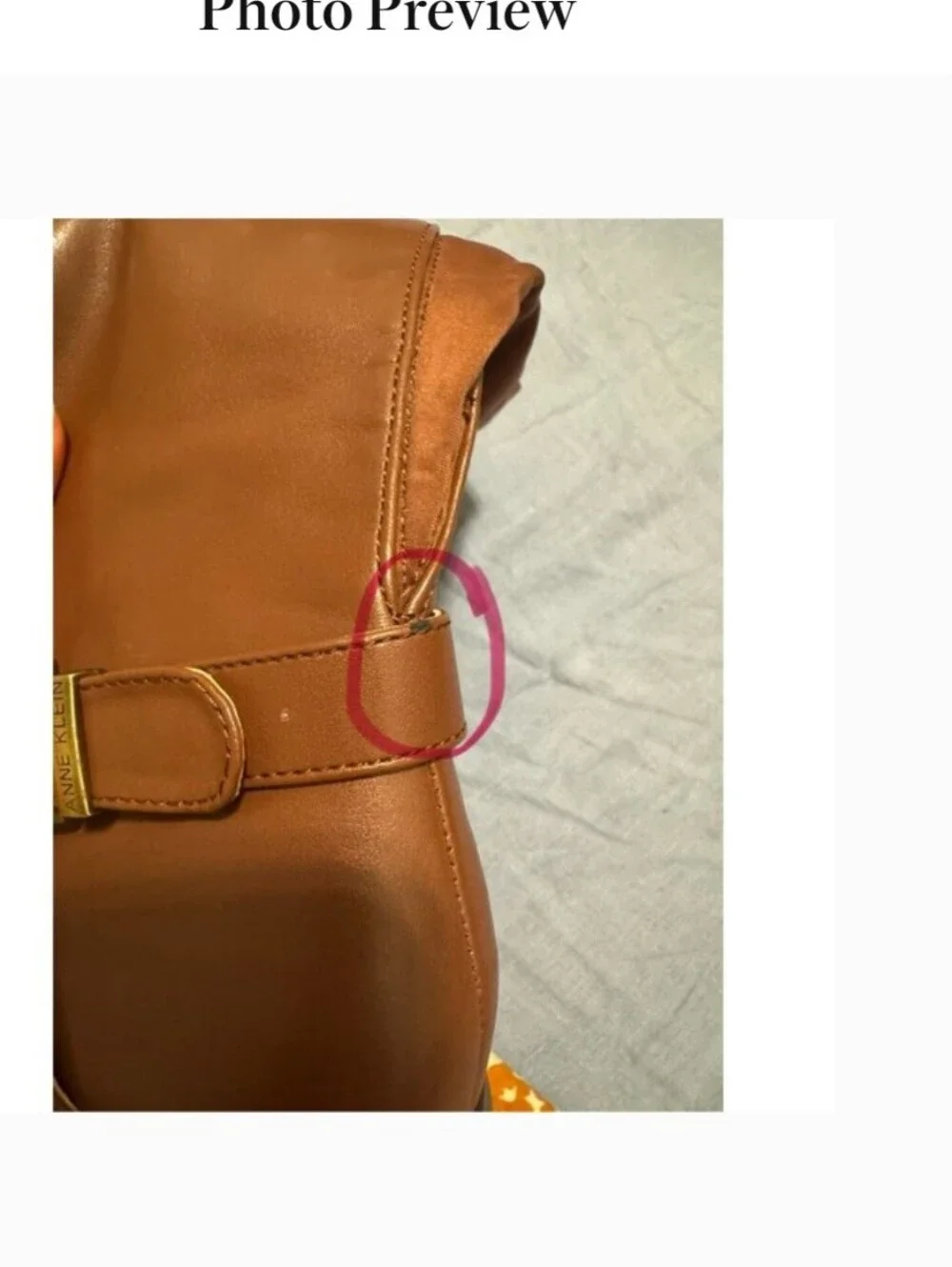 Anne Klein AKBESSA Brown Knee-High Riding Boots - 17
